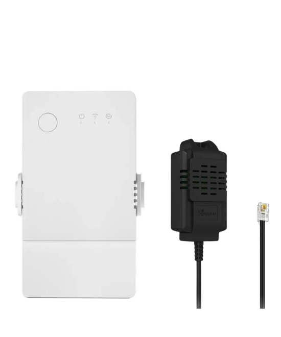 Termostato inteligente de temperatura y humedad THR316 SONOFF WIFI con sensor