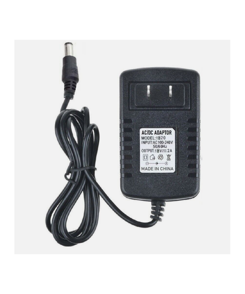 Fuente de Energía 18V 2A Conector 5.5mm x 2.5mm