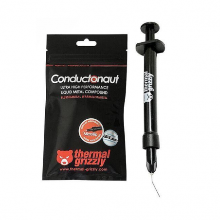 Composto Di Metallo Liquido Thermal Grizzly Conductonaut Extreme 1g - Foto 10