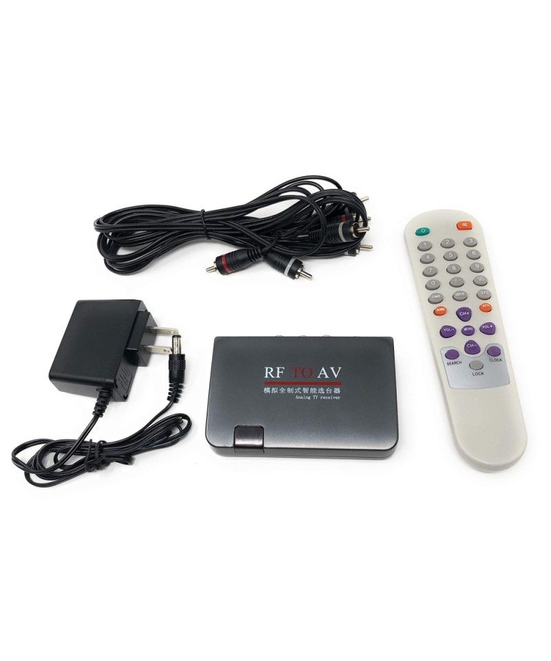 Convertidor de señal analógica de radiofrecuencia de RF a AV