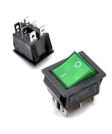 Interruptor KCD4 6 pines con luz