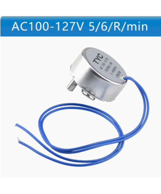 mini motor sincrono AC 100 - 127V