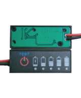 Indicador de voltaje en baterias de acido y litio