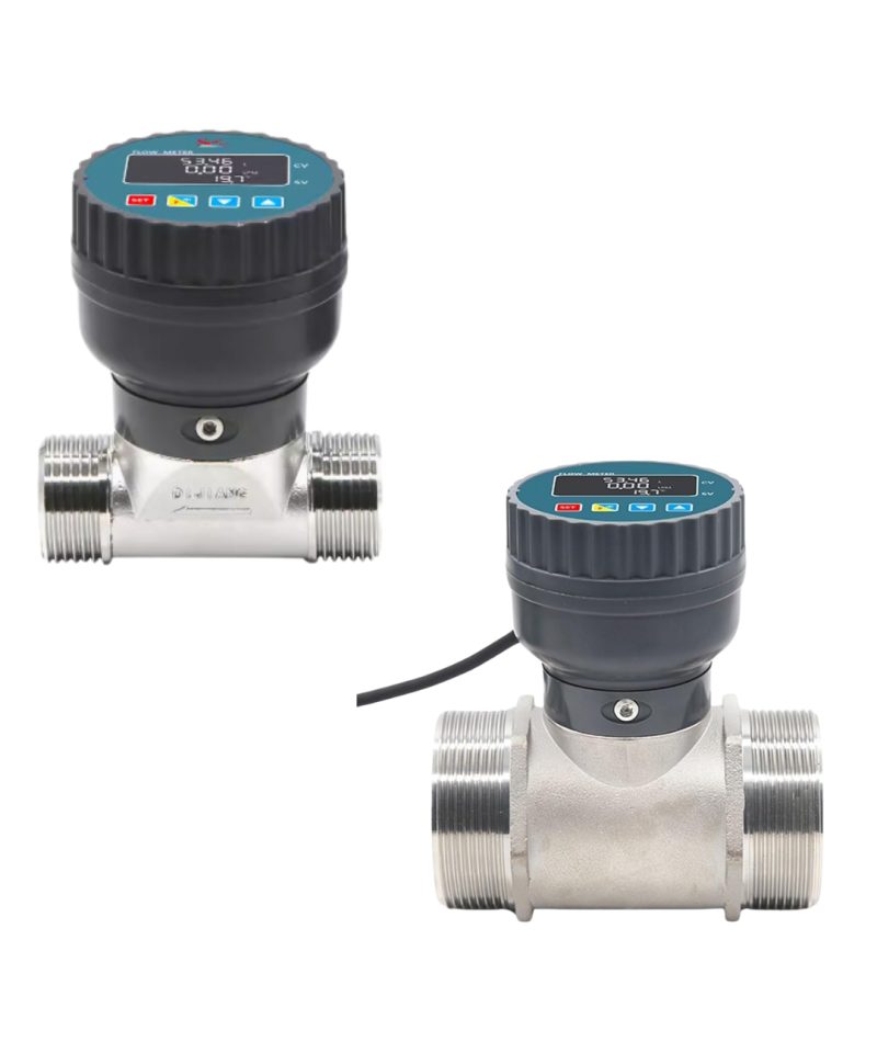 Medidor de flujo de agua RS485 1 y 2 pulgadas
