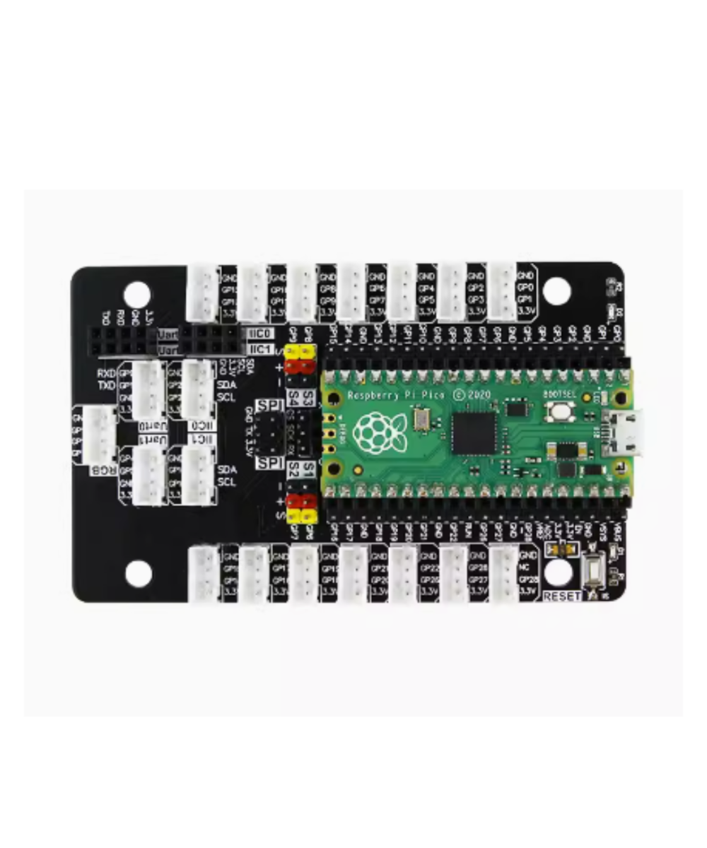 Tarjeta de expansion para raspberry pi pico