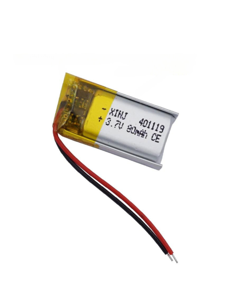 Bateria Tipo Lipo Recargable 3.7V 80mah