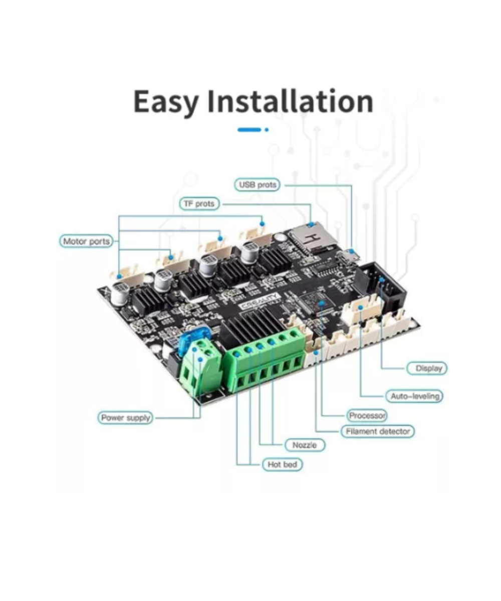 Tarjeta Madre Creality Ender 3 V4.2.7 para impresora 3D Ender 3/Ender 3 pro/Ender 3X