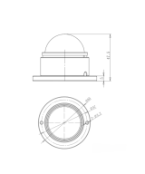 Sensor de radiacion UV RS485 12-24V