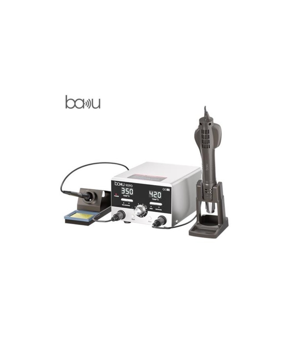Estacion de Soldadura 2 en 1 BAKU BK-909D