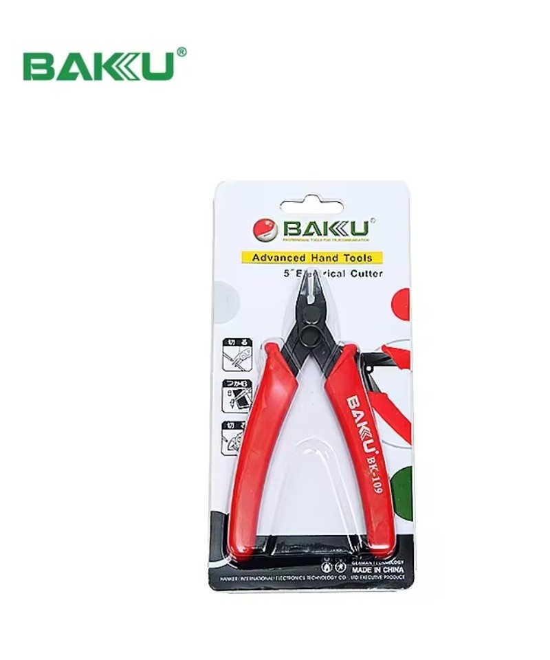 Alicates De Corte Diagonal De 9 Pulgadas - Fabricados En Japón, Color Rojo, Garantía De 1 Año