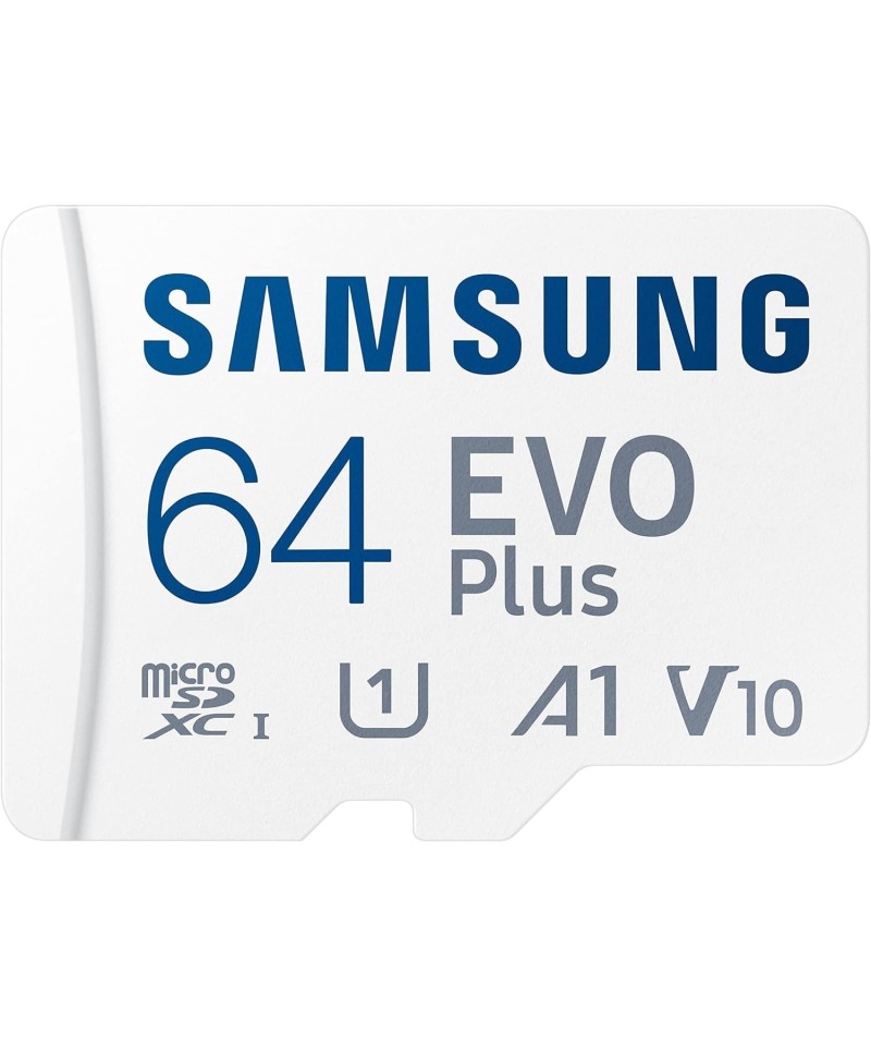 Memoria micro SD SAMSUNG EVO+ clase 10 A1 64Gb