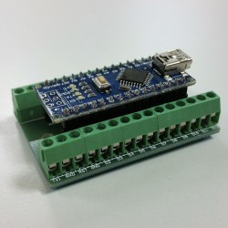 Shield adaptador para arduino nano