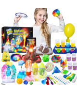 kit de 60 experimentos científicos para niños STEM