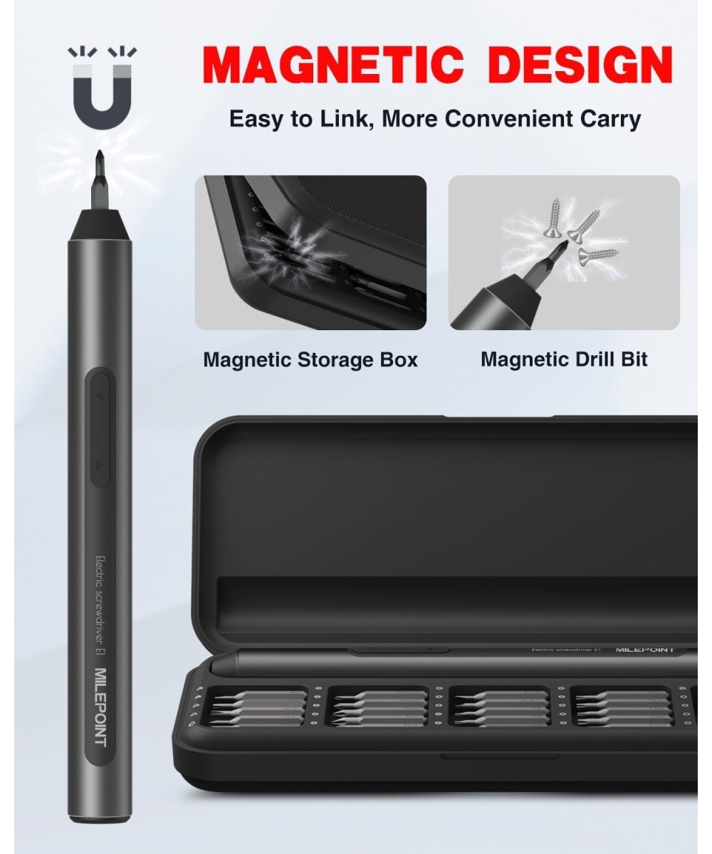 Destornillador Electrico Recargable de Precisión 25 en 1