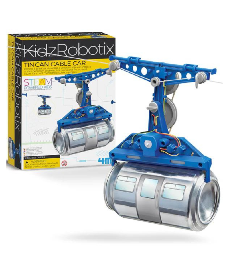 Kit proyecto de ciencia teleferico STEM