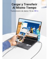 Cable de carga rapida 100W PD USB-C A USB-C UGREEN