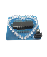 Proyecto de electronica lampara de corazon DIY