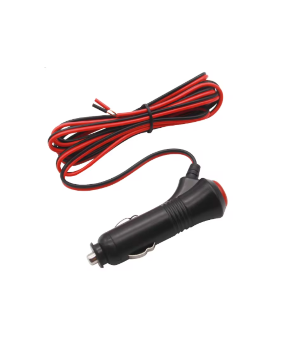 Conector para cigarrera 12V 10A Max 120W Hembra - Macho