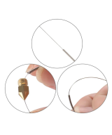 Varilla limpiadora de boquilla para Impresora 3D Oro y plata 0.15mm - 1.00mm