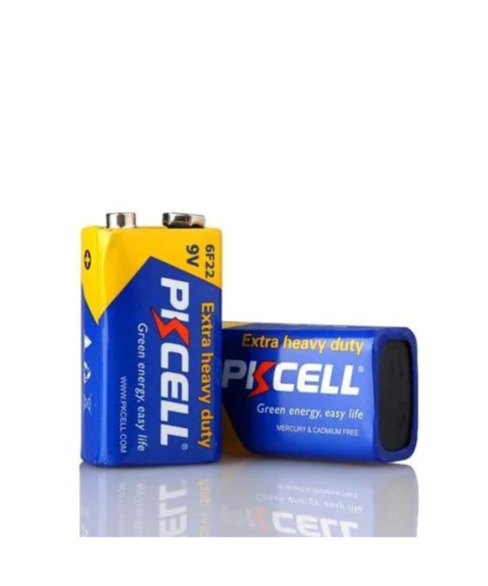 Bateria 9V PKCELL No recargable