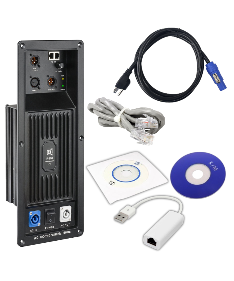 Amplificador de audio 900W P-900DSP