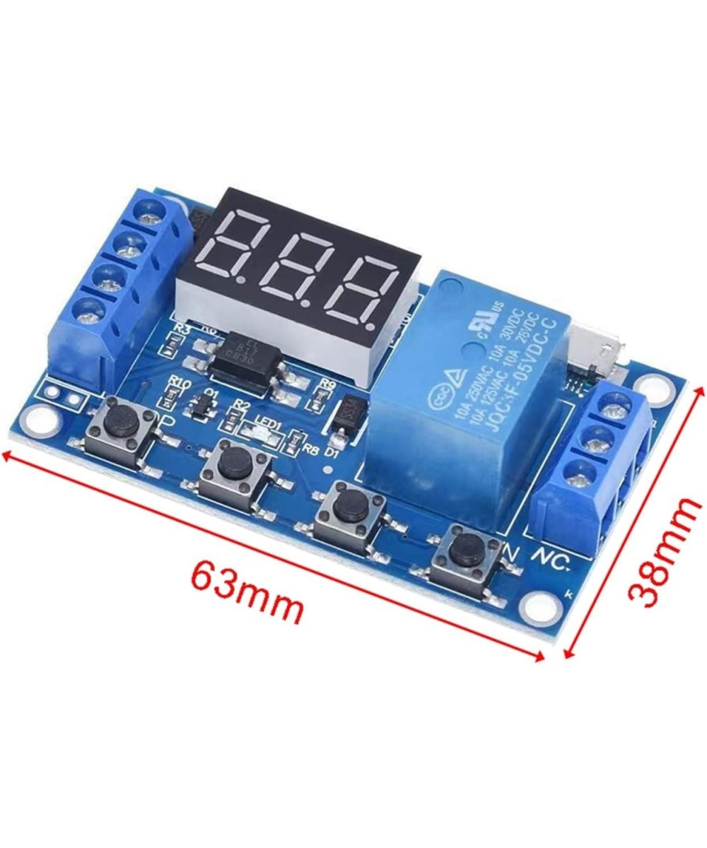 Modulo rele 1 canal con pantalla JZ-801