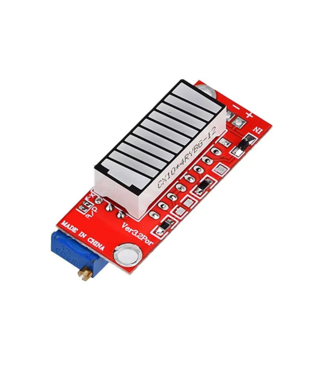 Modulo Indicador de Capacidad de Batería de 4 Colores