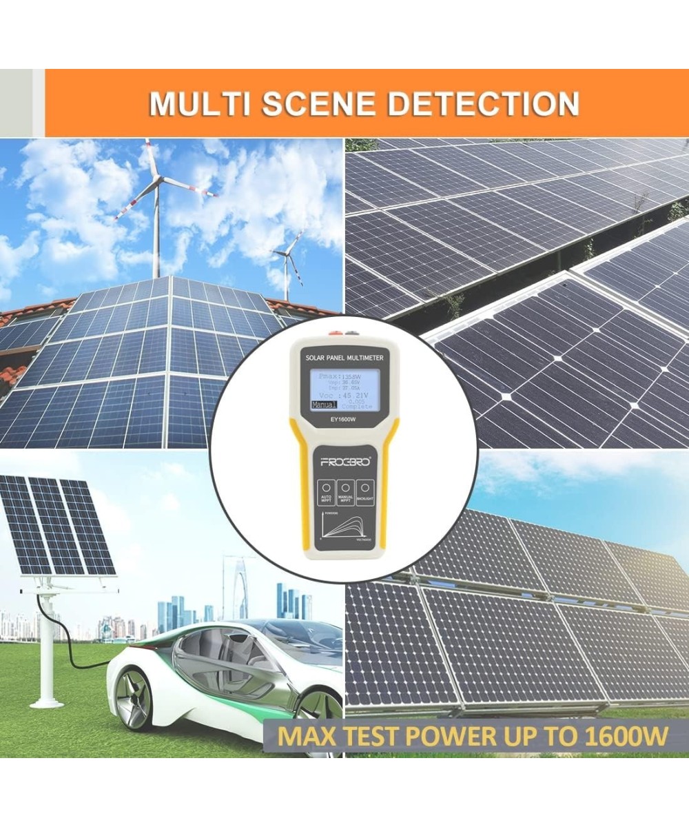 Multimetro para panel solar EY1600W FROGBRO