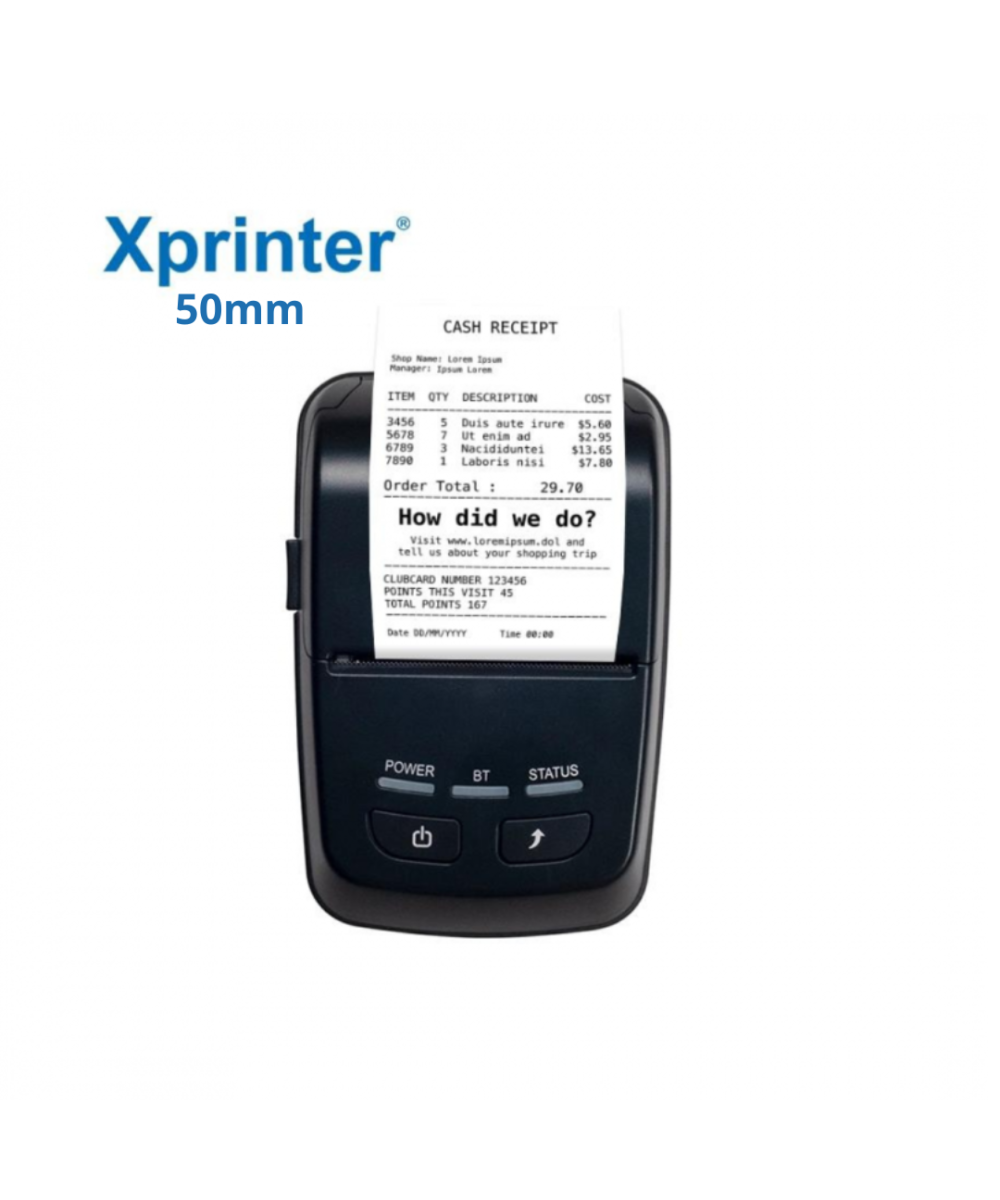 Impresora termica Bluetooth / USB de 58mm XP-P501A XPRINTER