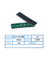 Panel Solar 3V - 5.5V