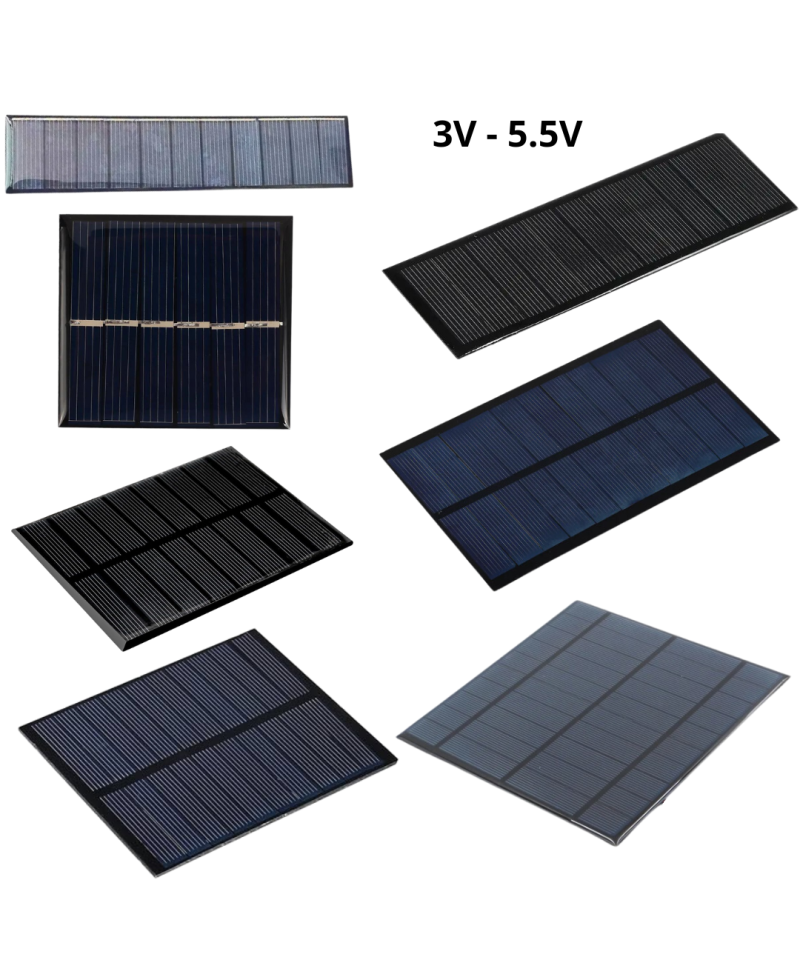Panel Solar 3V - 5.5V