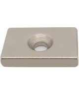 imán de neodimio rectangular con agujero