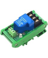 Modulo Rele 1 - 8 Canales 5/12V 30A con base para riel