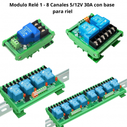 Modulo Rele 1 - 8 Canales...