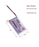 Bateria tipo LiPo recargable 3.7V 1000 - 3000mah conector JST 1.25mm