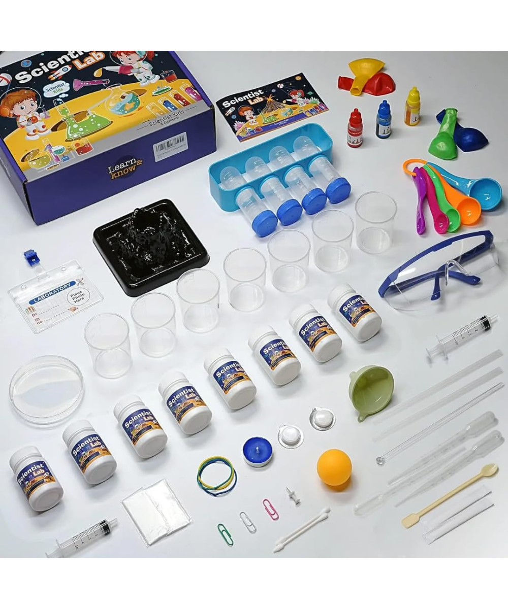 Experimento laboratorio de ciencia