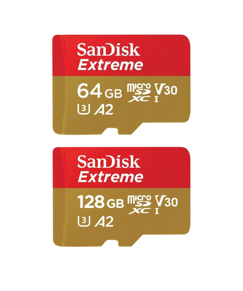 Memoria micro SD extreme Sandisk A2 64 y 128GB
