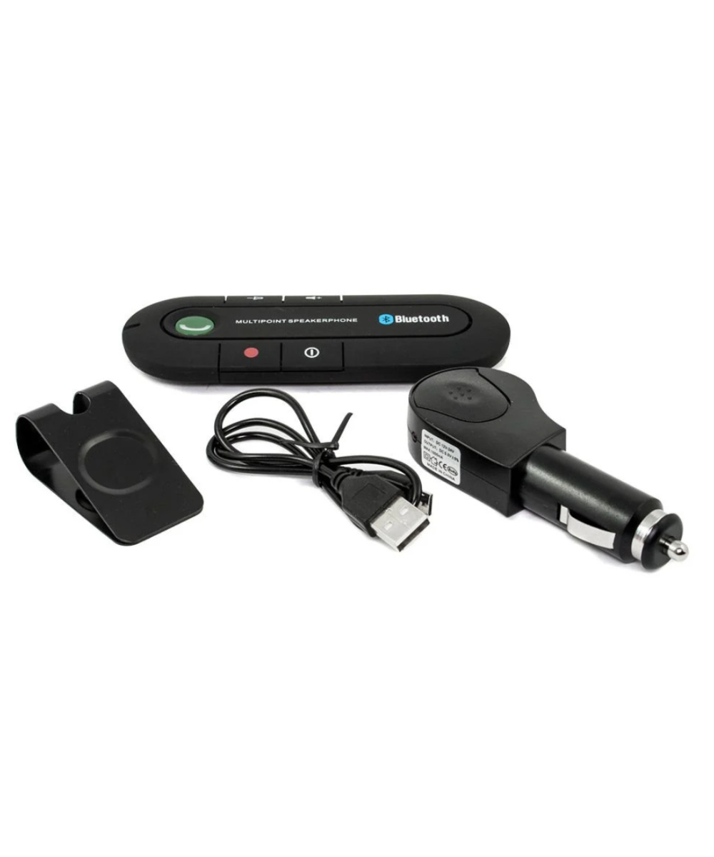 Manos libres Bluetooth para vehiculo con parlante incorporado