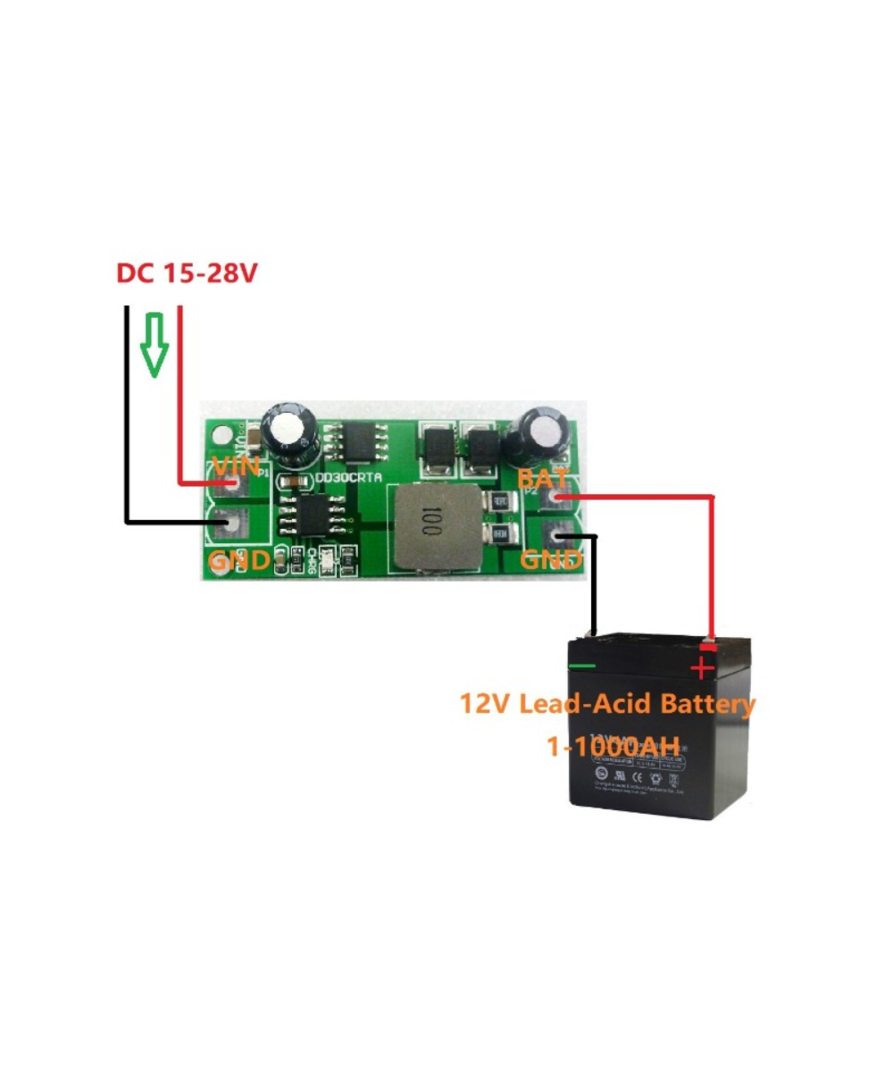 Cargador de batería de plomo - acido 12V 3A DD30CRTA