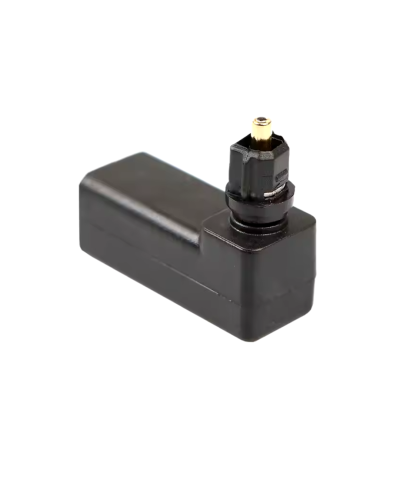 Adaptador de cable audio optico tipo L H-M