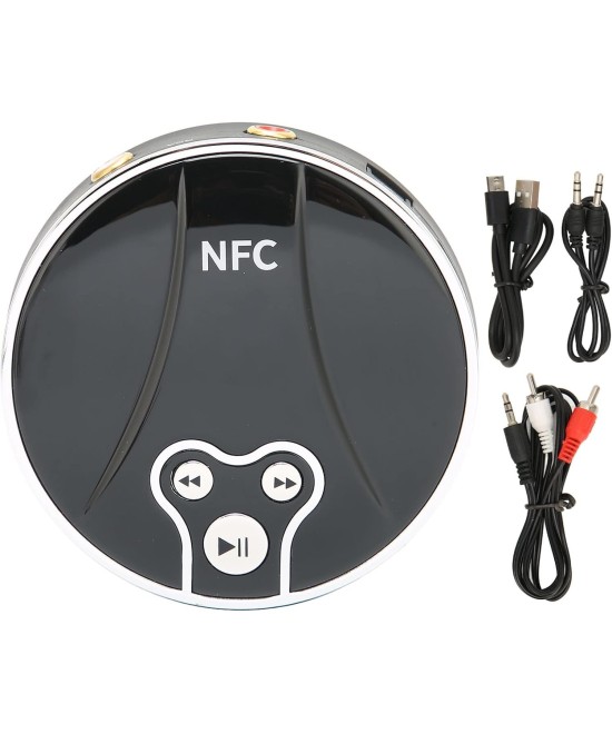 Transmisor y Receptor Bluetooth 2 en 1 NFC 5.0 RCA/3.5mm/optico