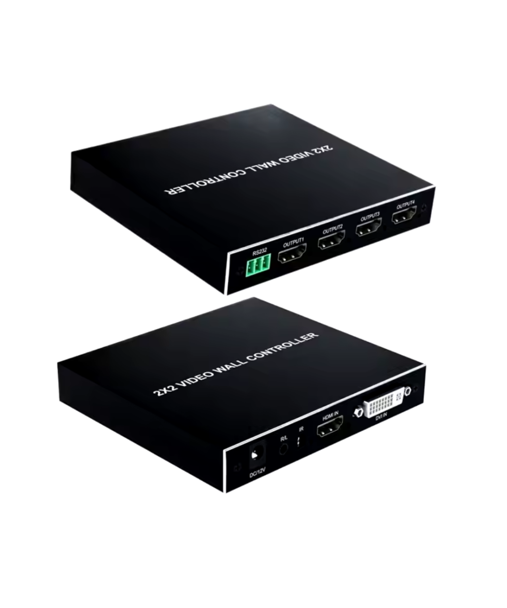 Separador Multipantalla Videowall 1 Entrada x 4 Salidas 4K HDMI/DVI-D