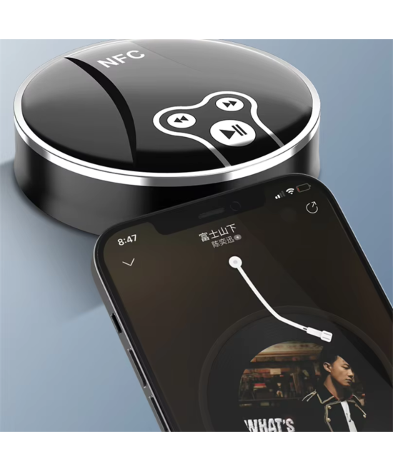 Transmisor y Receptor Bluetooth 2 en 1 NFC 5.0 RCA/3.5mm/optico