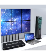 Separador Multipantalla Videowall 1 Entrada x 6 Salidas 4K HDMI/RS232
