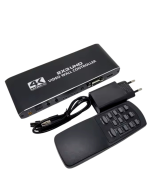 Separador Multipantalla Videowall 1 Entrada x 6 Salidas 4K HDMI/RS232