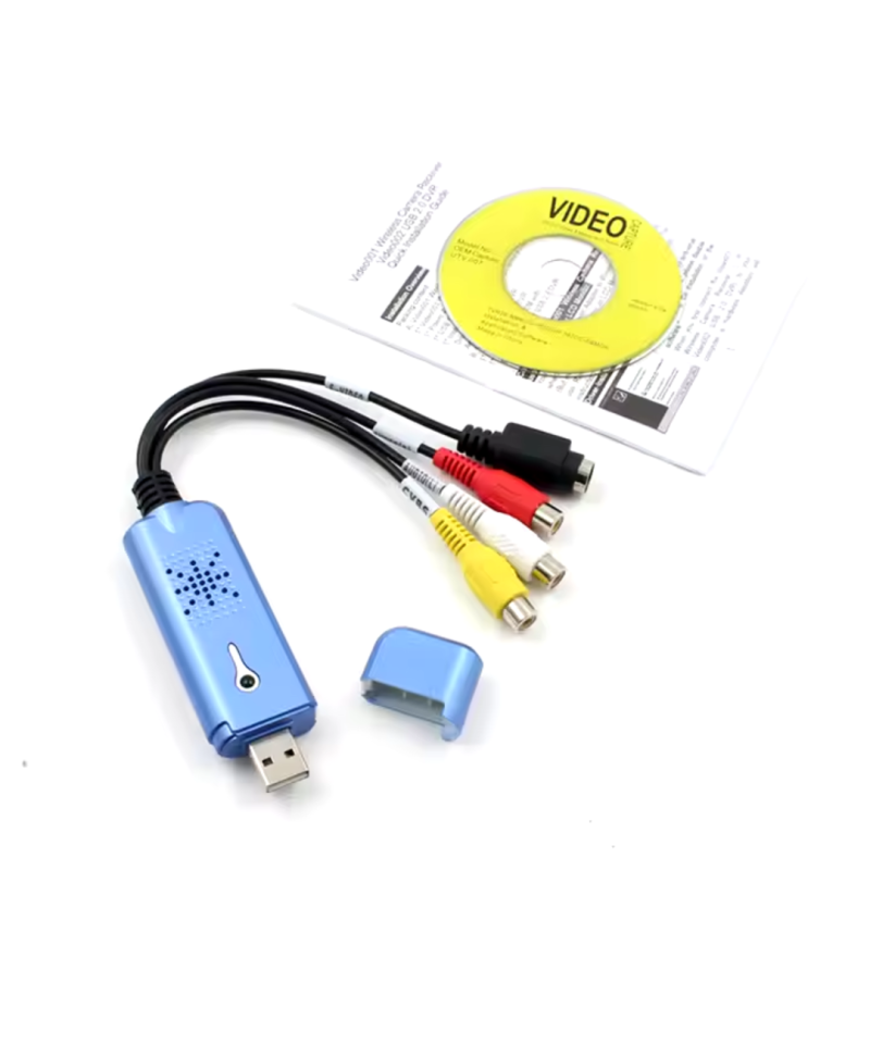 Capturadora de video USB 2.0 EasyCap RCA