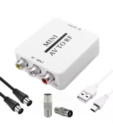 Convertidor de audio y video AV a RF (Modulador)