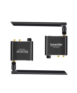 Transmisor y receptor de audio RCA 3.5mm 2.4G Inalambrico 192kHz 24bit HiFi