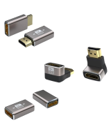 Acoplador HDMI 8K lineal y tipo L