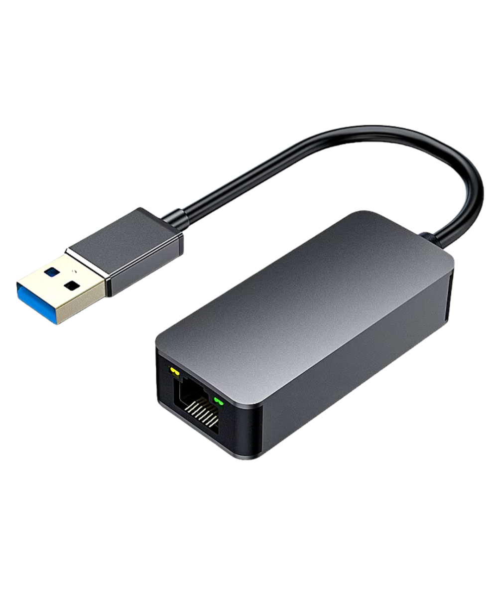 Adaptador de red RJ45 USB 3.0 y USB-C 2.5G 2500MBPS gigabit